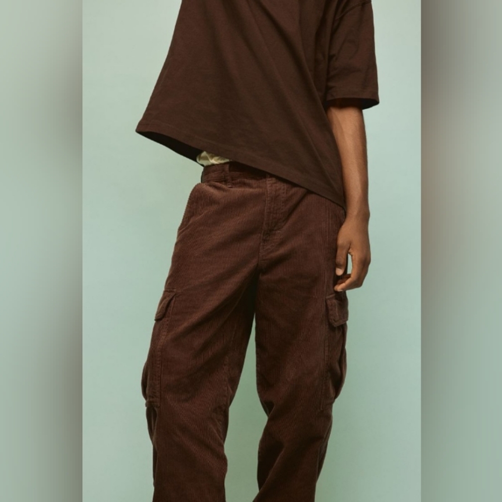 Men's Brown Cargo Pants